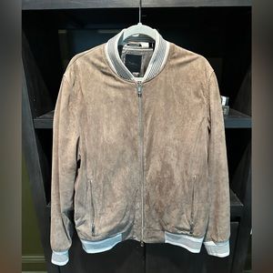 Like new Suede Theory Bomber Jacket